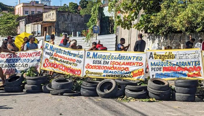 Deslocamento de mina em Maceió cai para 0,25 cm por hora